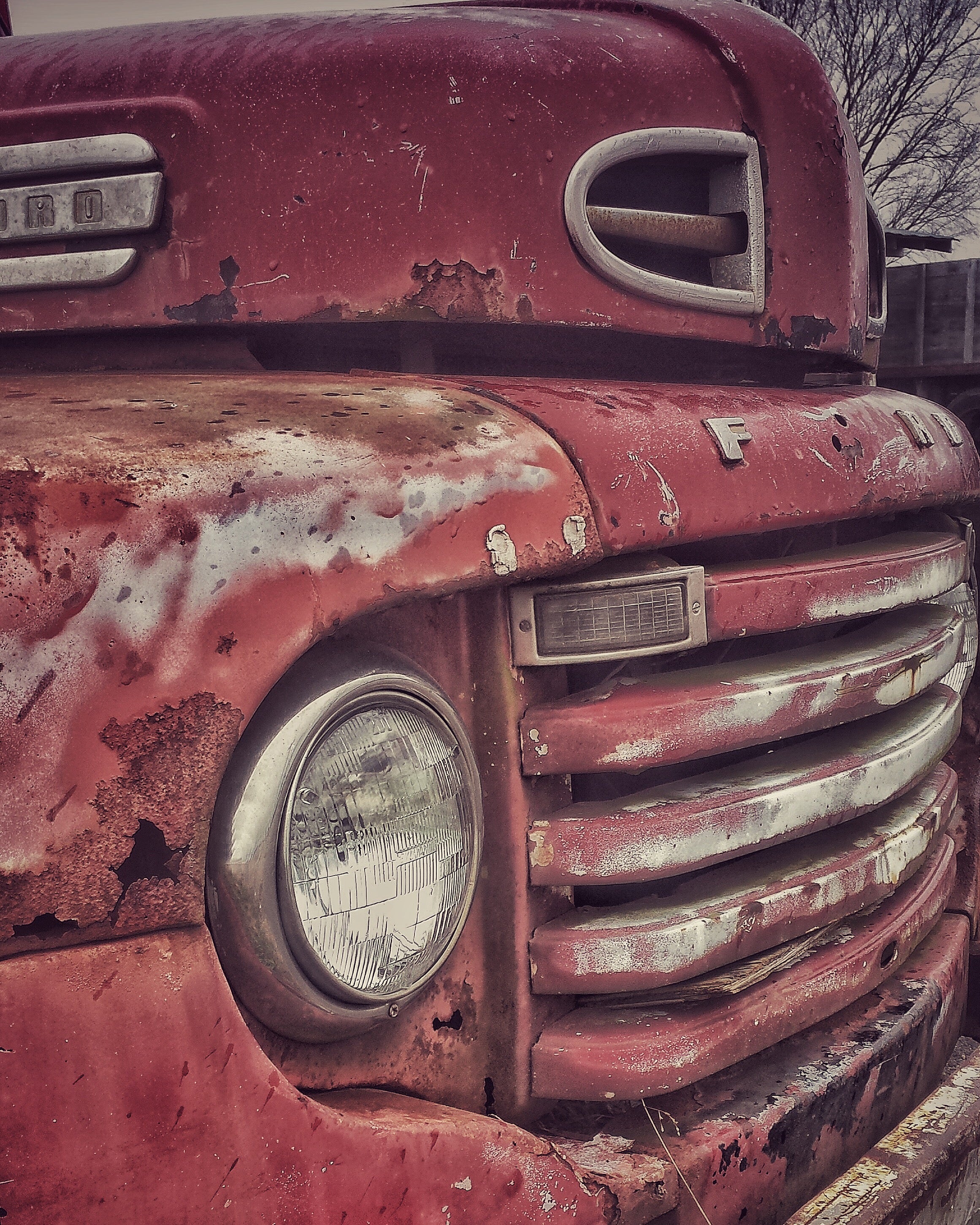 Rusty Ford Truck